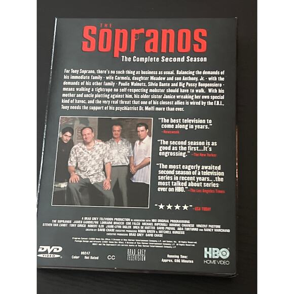 DVD box set for The Sopranos: The Complete Second Season- all 13 episodes - Picture 5 of 5